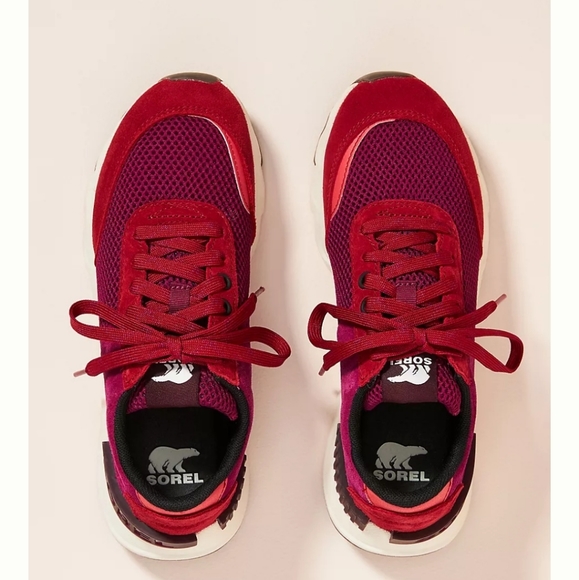 Sorel red sneakers Clearance